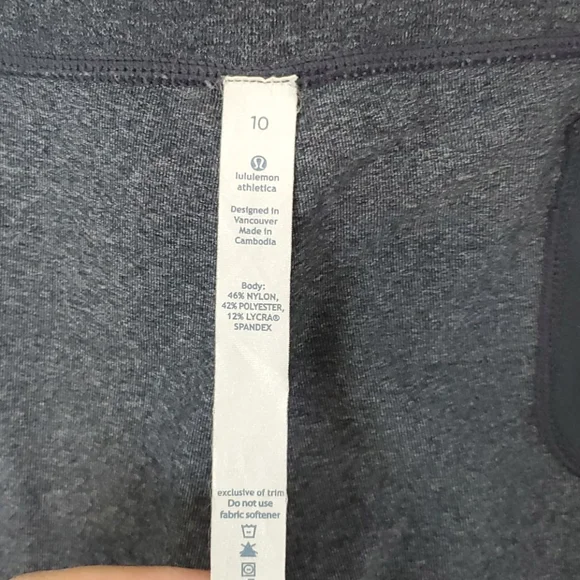 Lululemon Relax Fit Pants Gray Size 10 - Picture 6 of 16